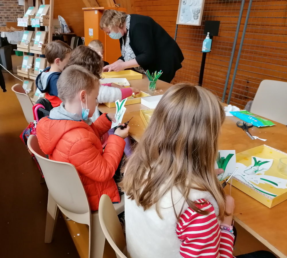 atelier avec les enfats pour faire de la 3D enfants en atelier 3D avec florence de les papillons apprivoises