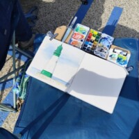 gros plan vadrouilles croquées à la mer carnet et pinceau palette d'aquarelle stages carnets de voyage4 gros plan vadrouilles croquées à la mer carnet et pinceau palette d'aquarelle stages carnets de voyage4