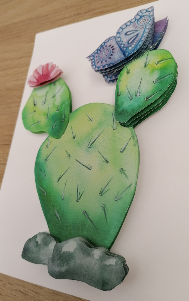 cactus en relief pour animations ateliers 3D lespapillonsapprivoises