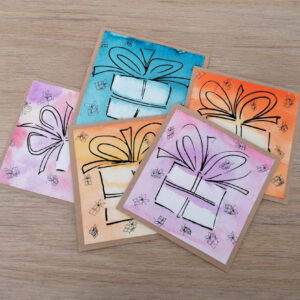 cartes cadeau illustree les papillons apprivoisés