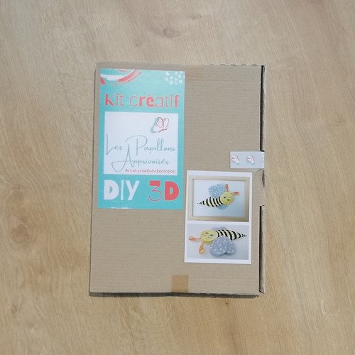 boite kits DIY abeille petite abeille mignonne en 3D