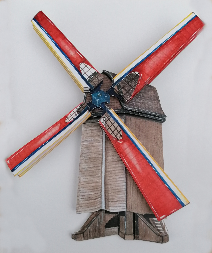 moulin a farine sujet de les papillons apprivoises